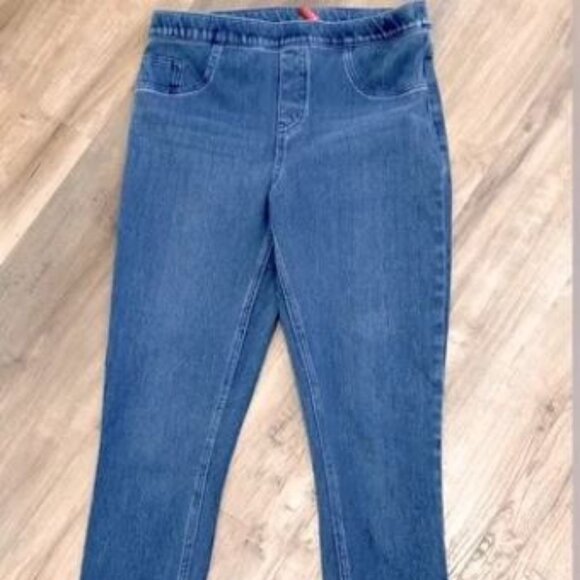 Womens Spanx Ankle Skinny Jeans Size Large - Picture 1 of 4